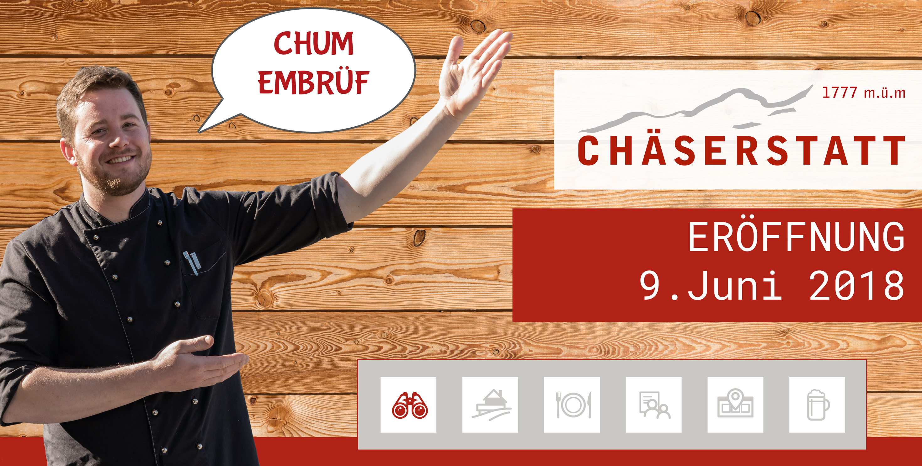 Eröffnung Berghotel Chäserstatt
