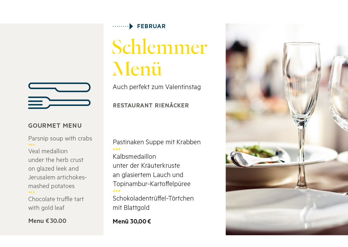 Schlemmermenü