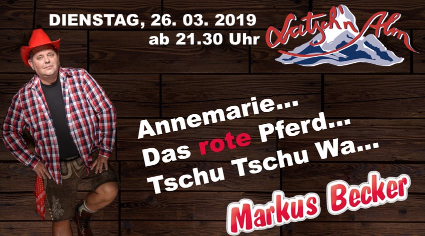 Markus Becker LIVE in der Latschn Alm