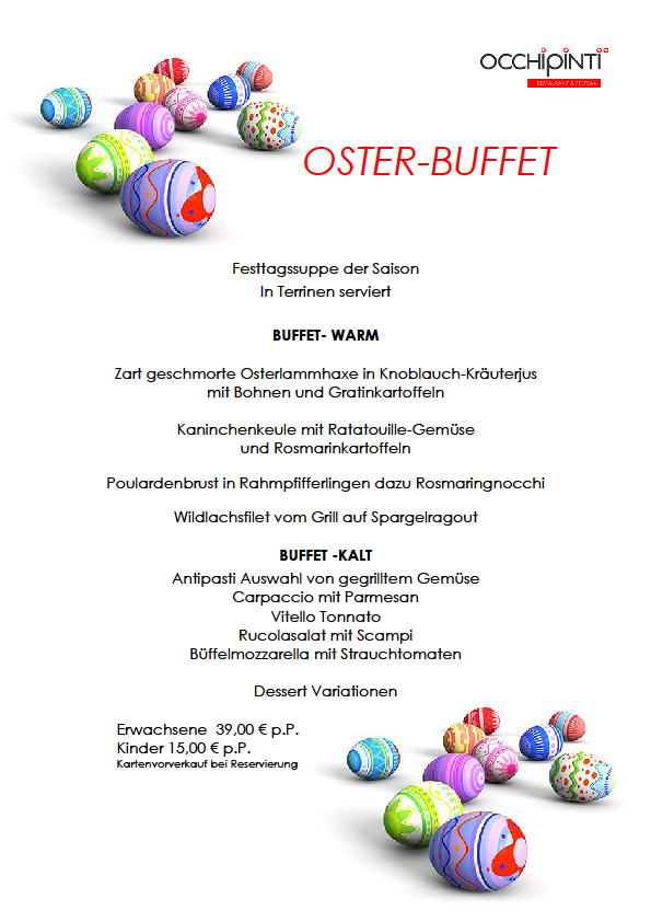 Osterbuffet 2019