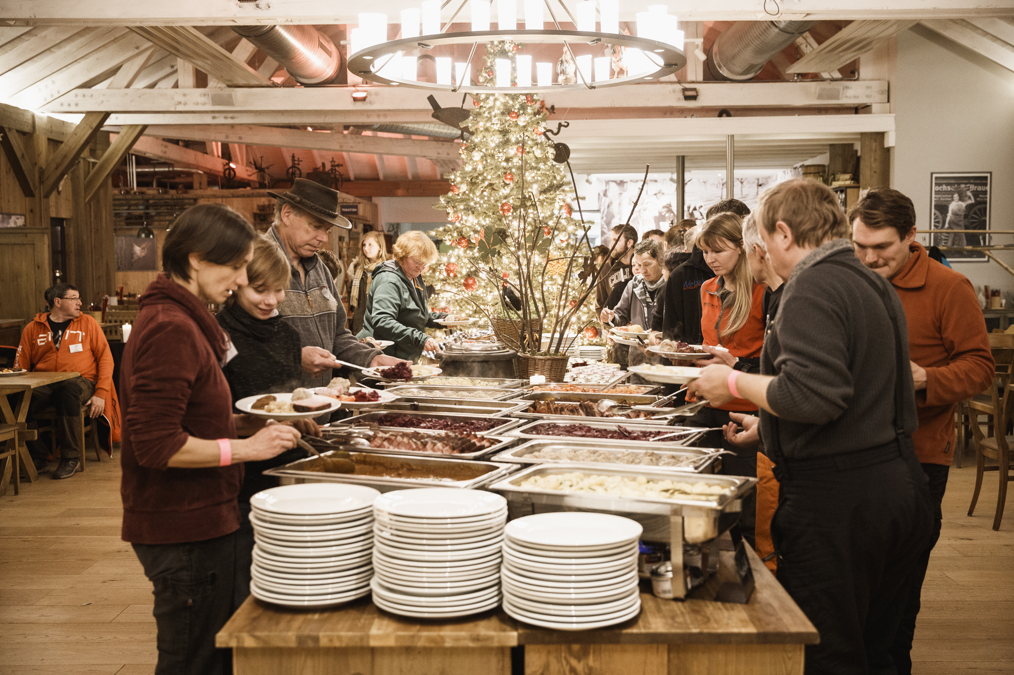 Gänse-Buffet