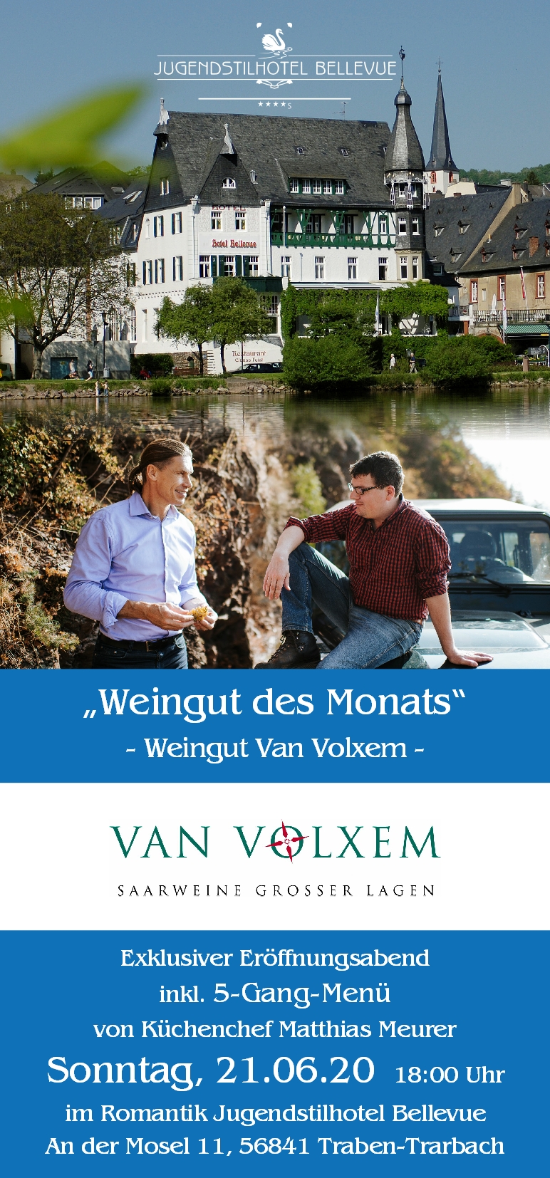 „WEINGUT DES MONATS“ - mit dem Weingut 'VAN VOLXEM'