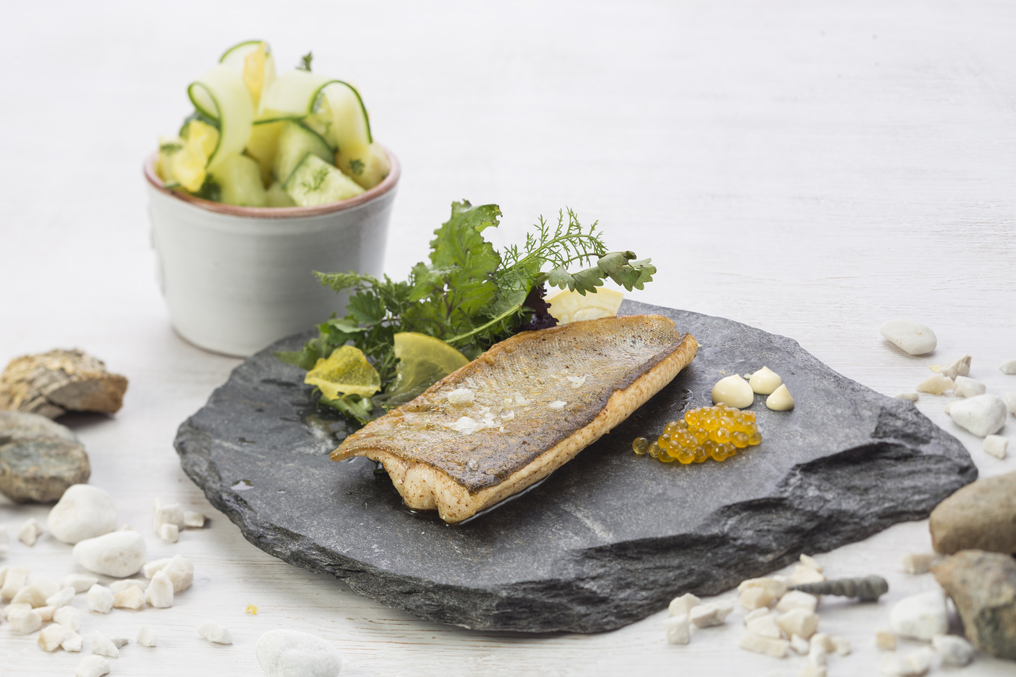 Spezialitäten vom heimischen Fisch