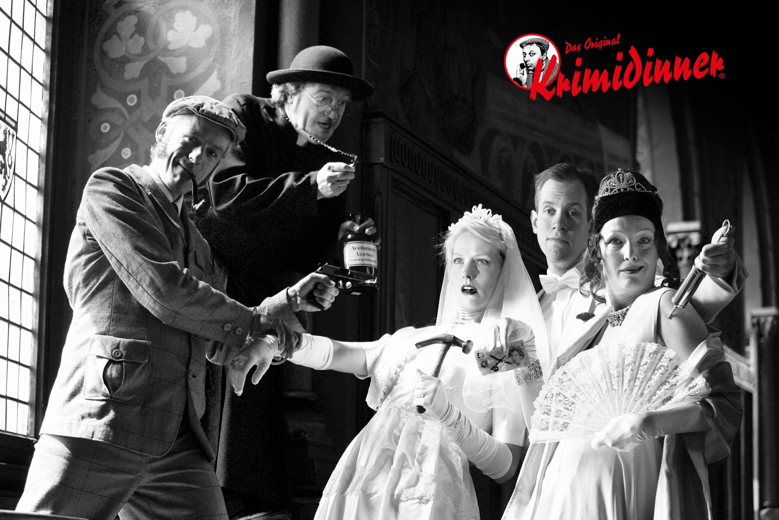 Krimi-Dinner 'Hochzeit in Schwarz'