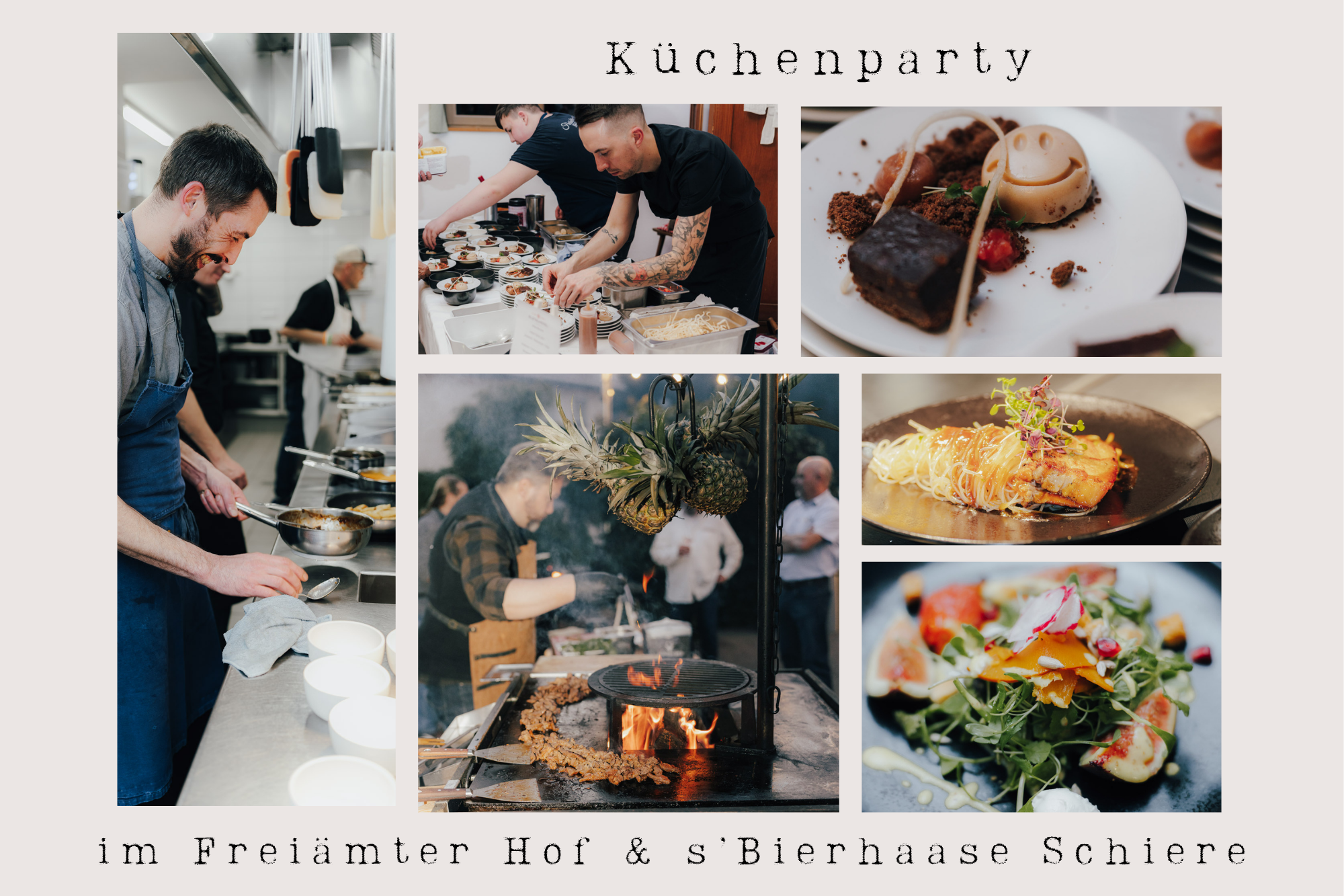 Küchen-Party im Freiämter Hof