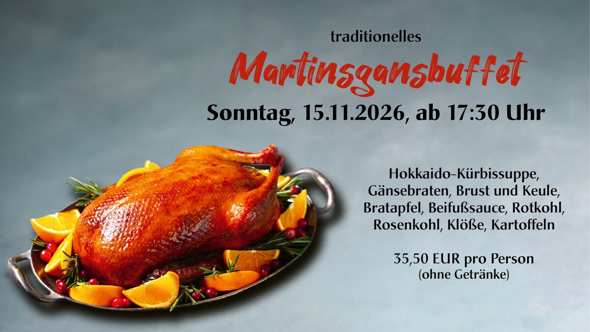 Martinsgans-Buffet