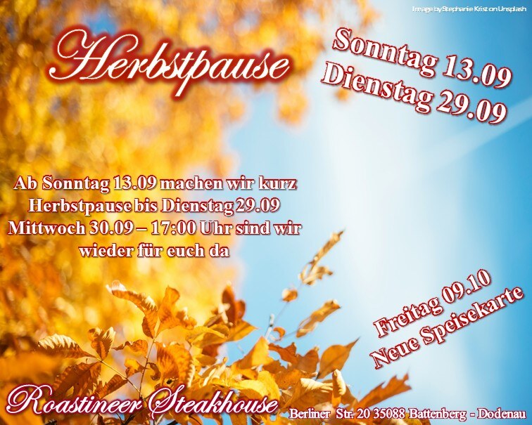 Herbstpause