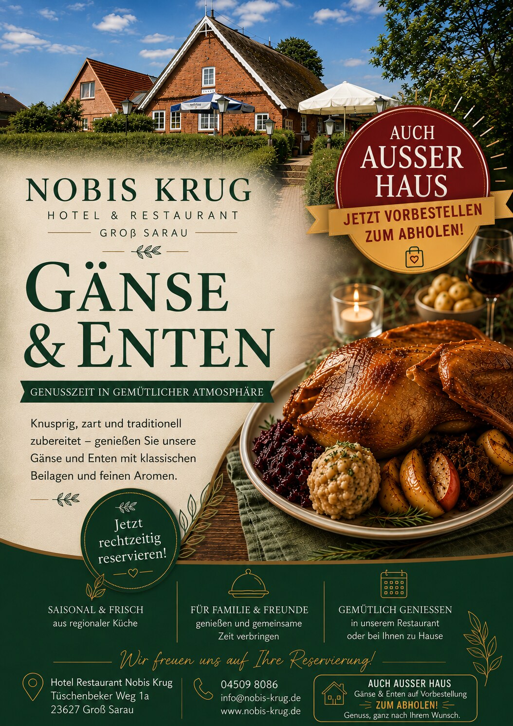 Gänse und Enten