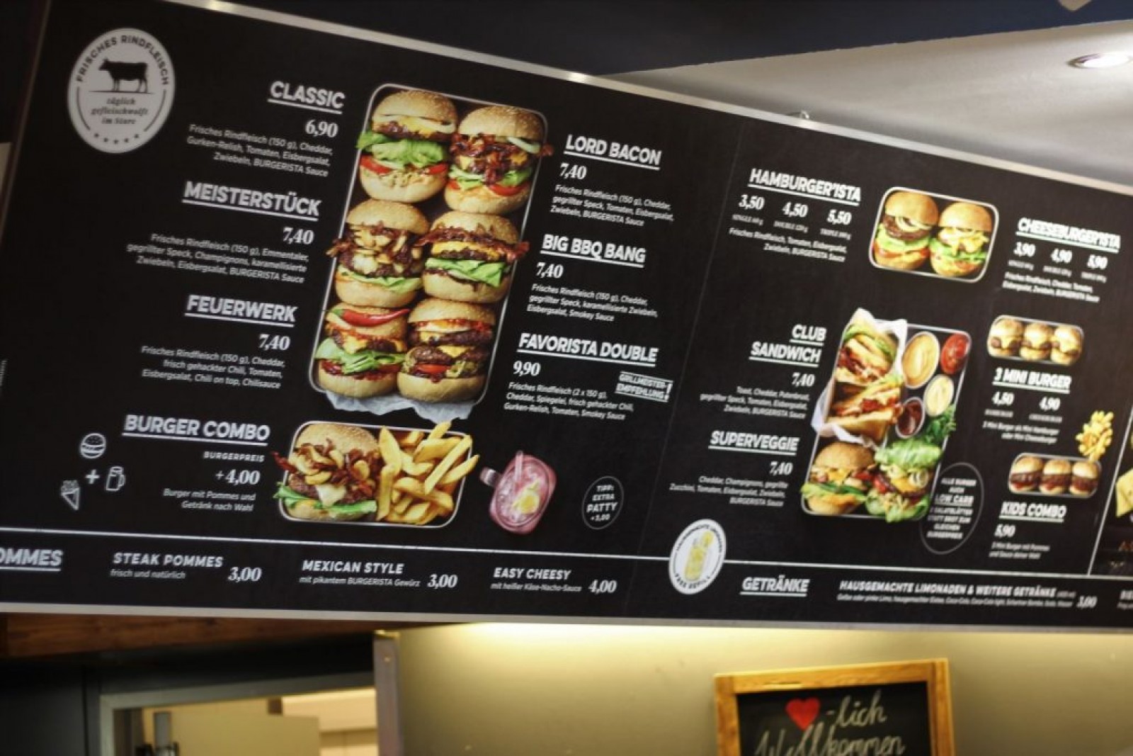 Restaurant BURGERISTA Plus City