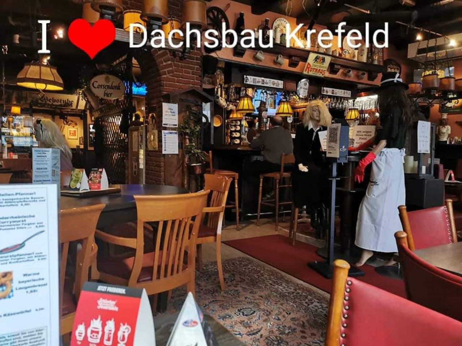 Dachsbau, Haus der Biere in Krefeld, Foto 2