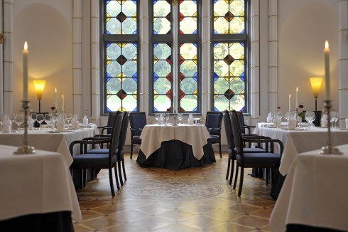 Wappen-Saal Burg Schlitz in Hohen Demzin, Foto 1