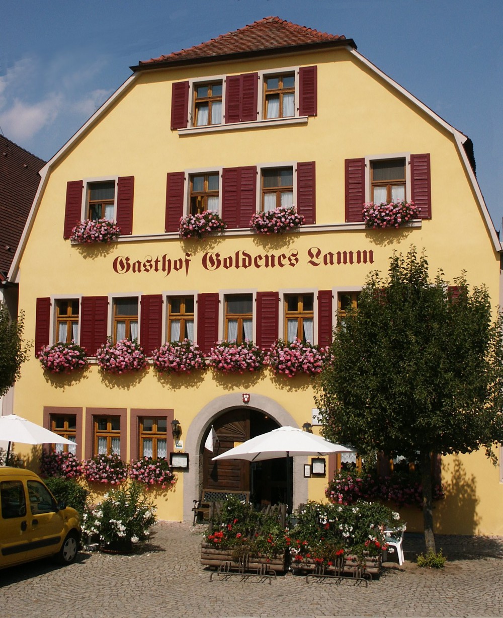 Gasthof Goldenes Lamm in Aub, Foto 1