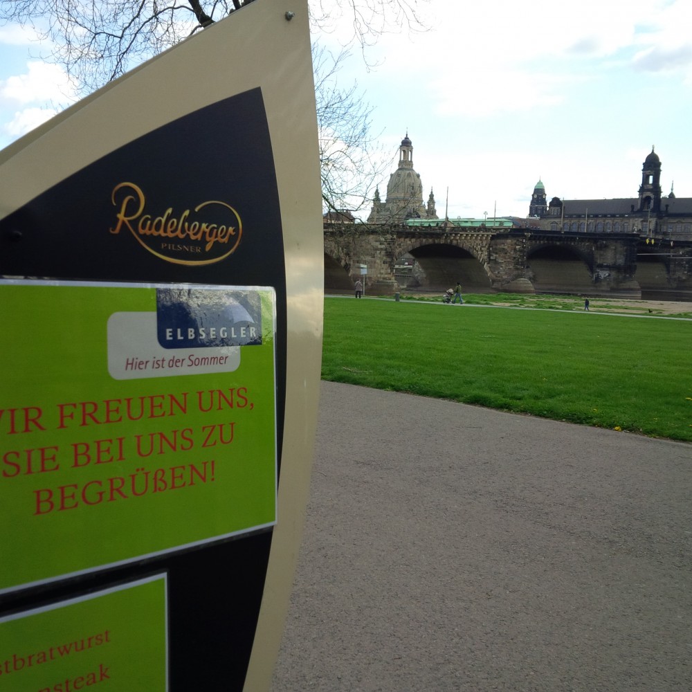 Biergarten Elbsegler in Dresden, Foto 1