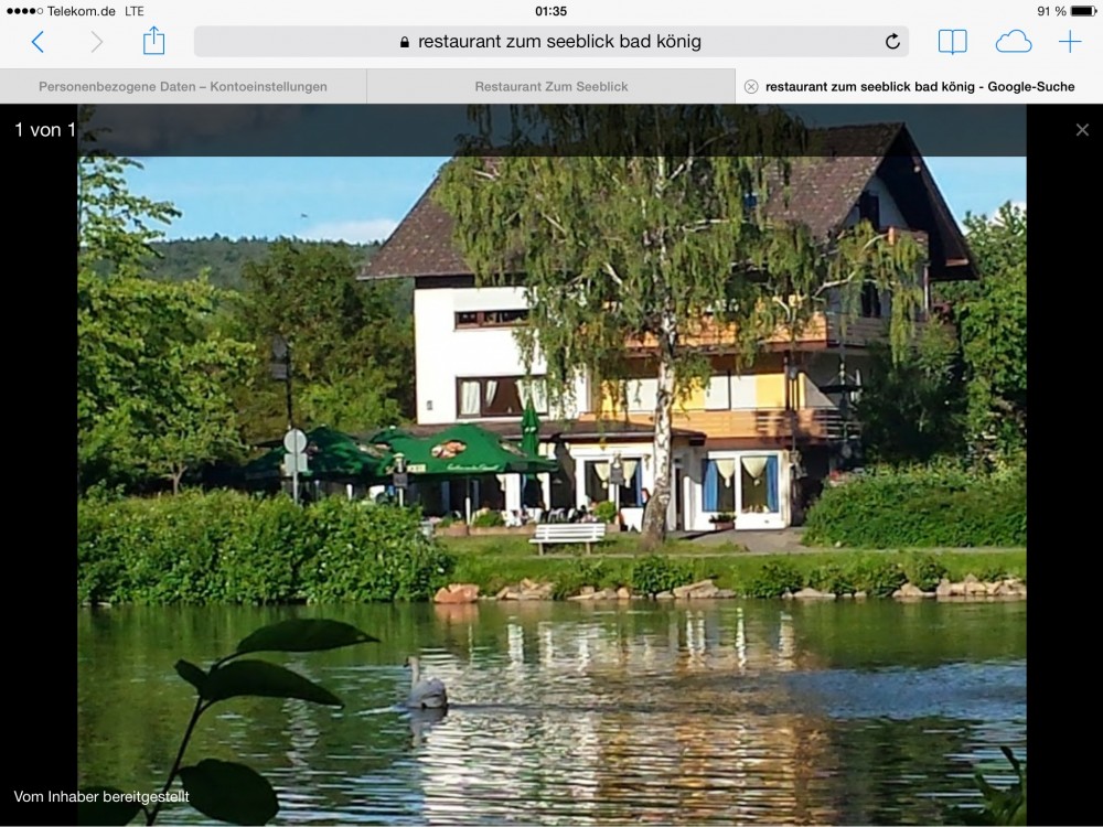 Café & Restaurant Zum Seeblick in Bad König, Foto 2