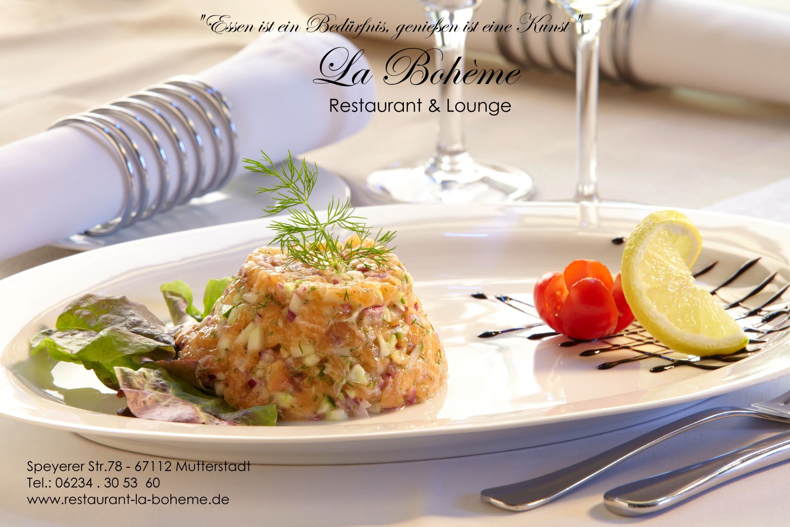 La Bohème - Restaurant  in Mutterstadt, Foto 1
