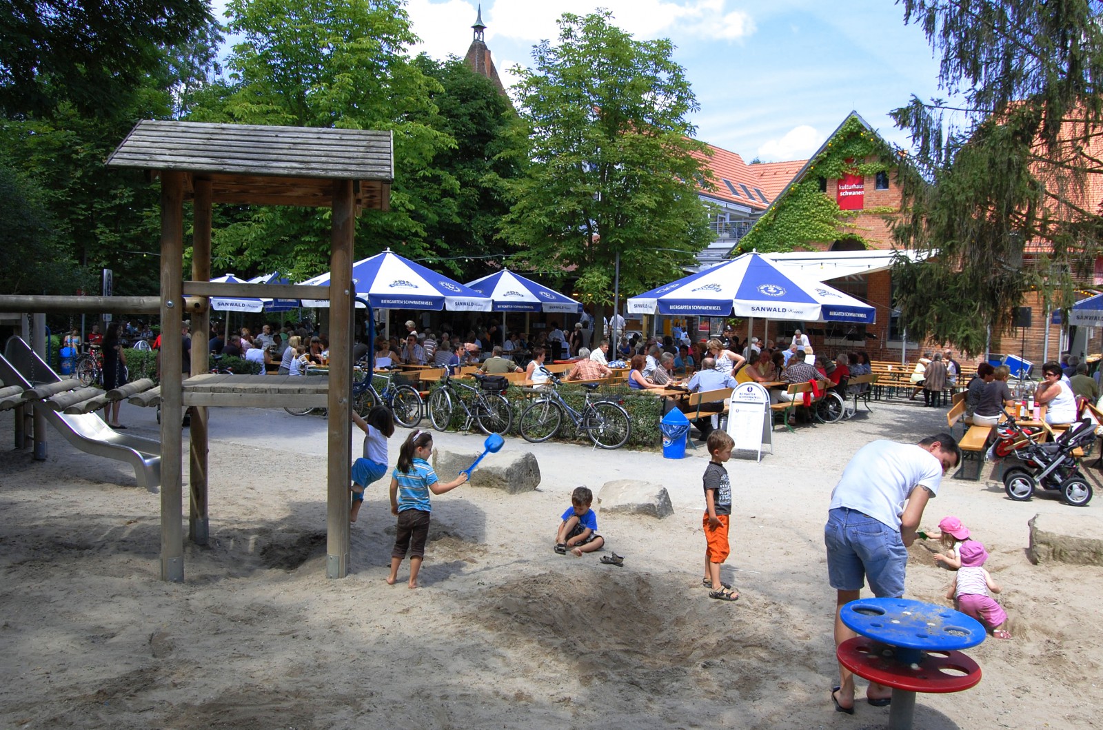 Biergarten Schwaneninsel in Waiblingen, Foto 3
