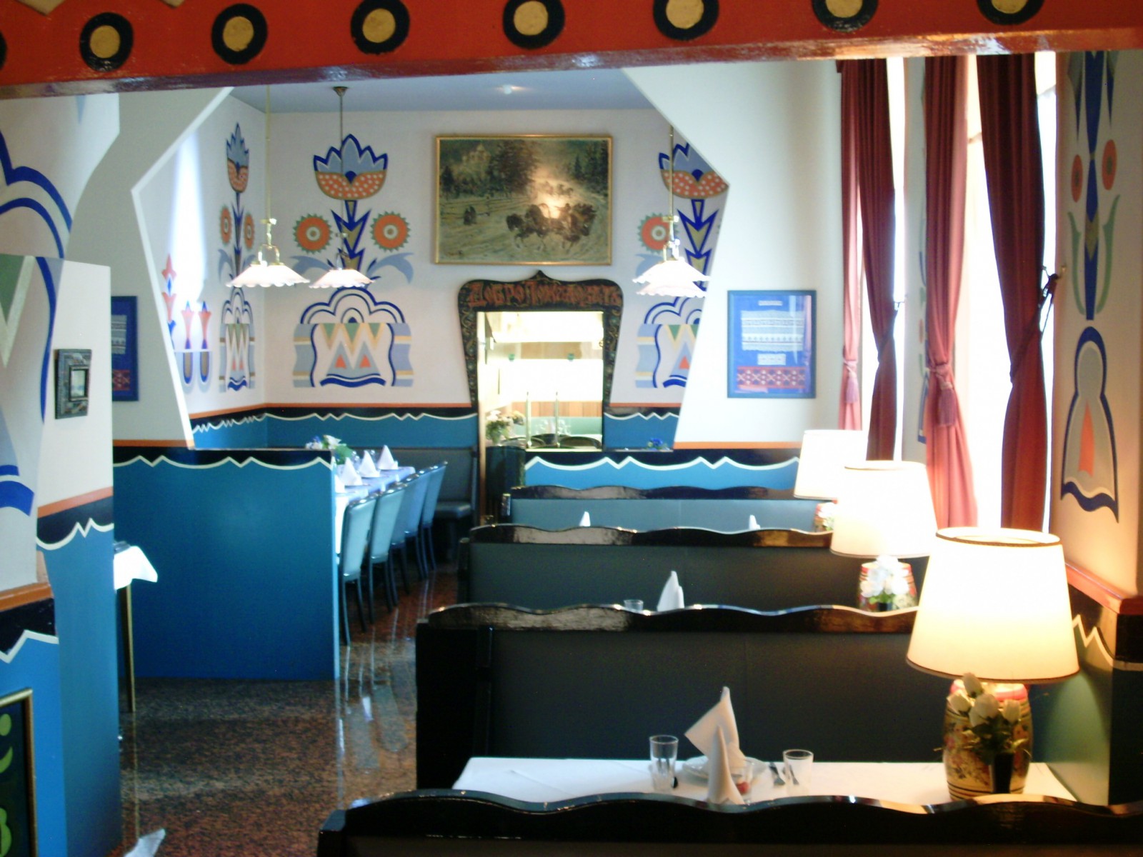 Abend-Restaurant Feuervogel