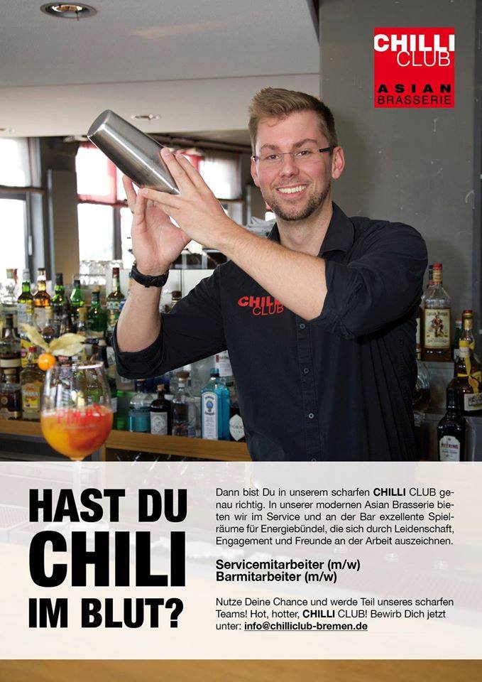 Service,- und Barmitarbeiter / innen