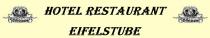 Logo Hotel Restaurant Eifelstube