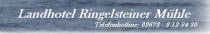 Restaurant Landhotel Ringelsteiner Mühle
