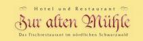 Logo Hotel und Restaurant Zur alten Mühle