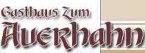 Logo Gasthaus Zum Auerhahn 