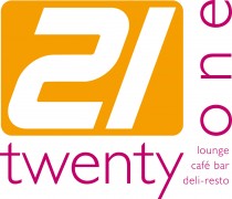 Logo 21.twenty one - lounge.café bar.deli-resto