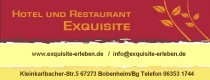 Logo Restaurant + Hotel Exquisite 