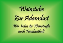 Logo Weinstube Zur Adamslust