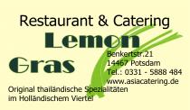 Logo Thai Restaurant LemonGras Potsdam