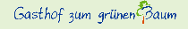 Logo Gasthof zum grünen Baum