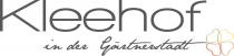 Logo KLEEHOF in der Gärtnerstadt