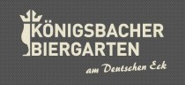 Logo Königsbacher Biergarten am Deutschen Eck