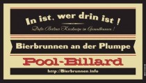 Logo Bierbrunnen an der Plumpe