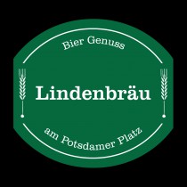 Logo Lindenbräu im Sony Center