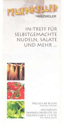 Restaurant Felsenkeller