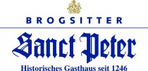 Logo Brogsitters Sanct Peter Historisches Gasthaus seit 1246