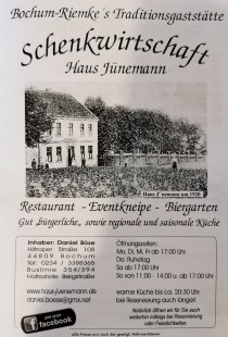 Logo Restaurant Haus Jünemann /Gaststätte zum Tippelsberg