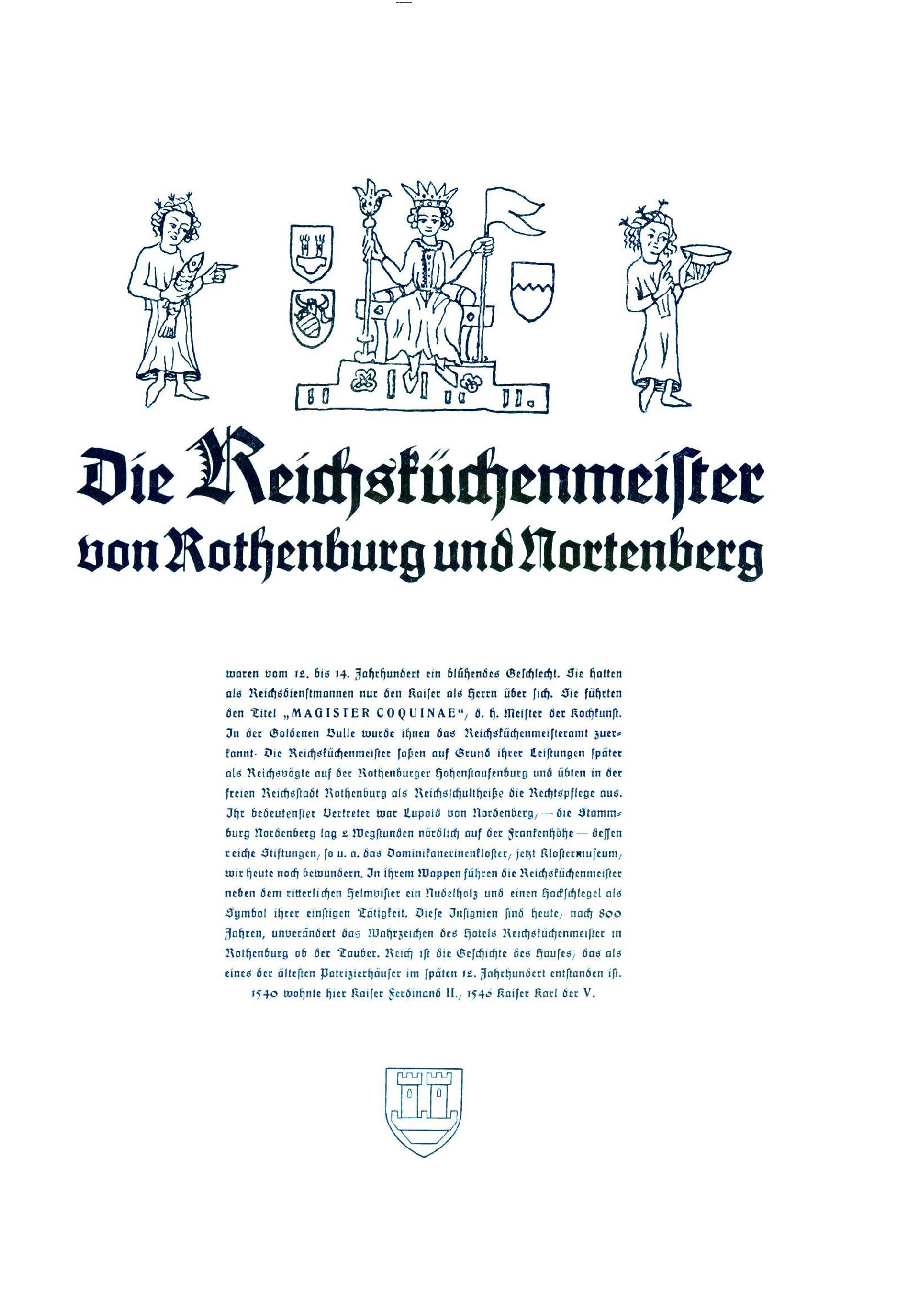 Speisekarte Hotel Reichsküchenmeister -Das Herz von Rothenburg in Rothenburg ob der Tauber, Seite 14