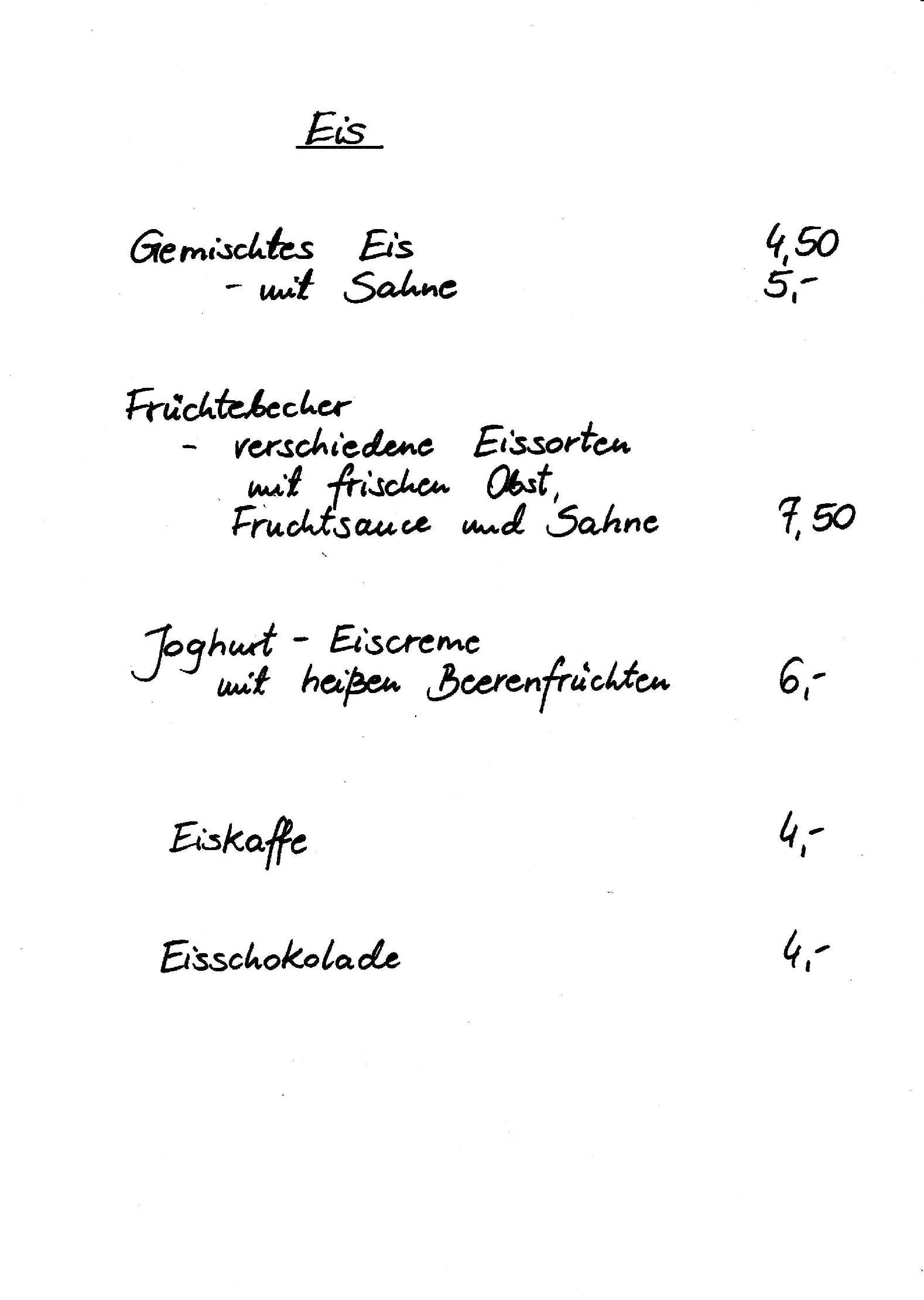 Speisekarte Weyers Restaurant in Berlin, Seite 6