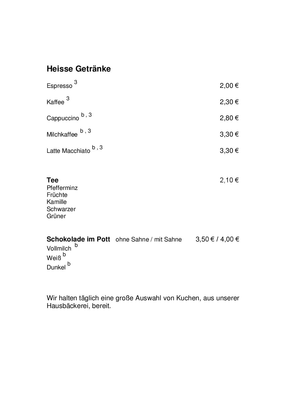Speisekarte Kurhaus am Rheingrafenstein in Bad Kreuznach, Seite 9