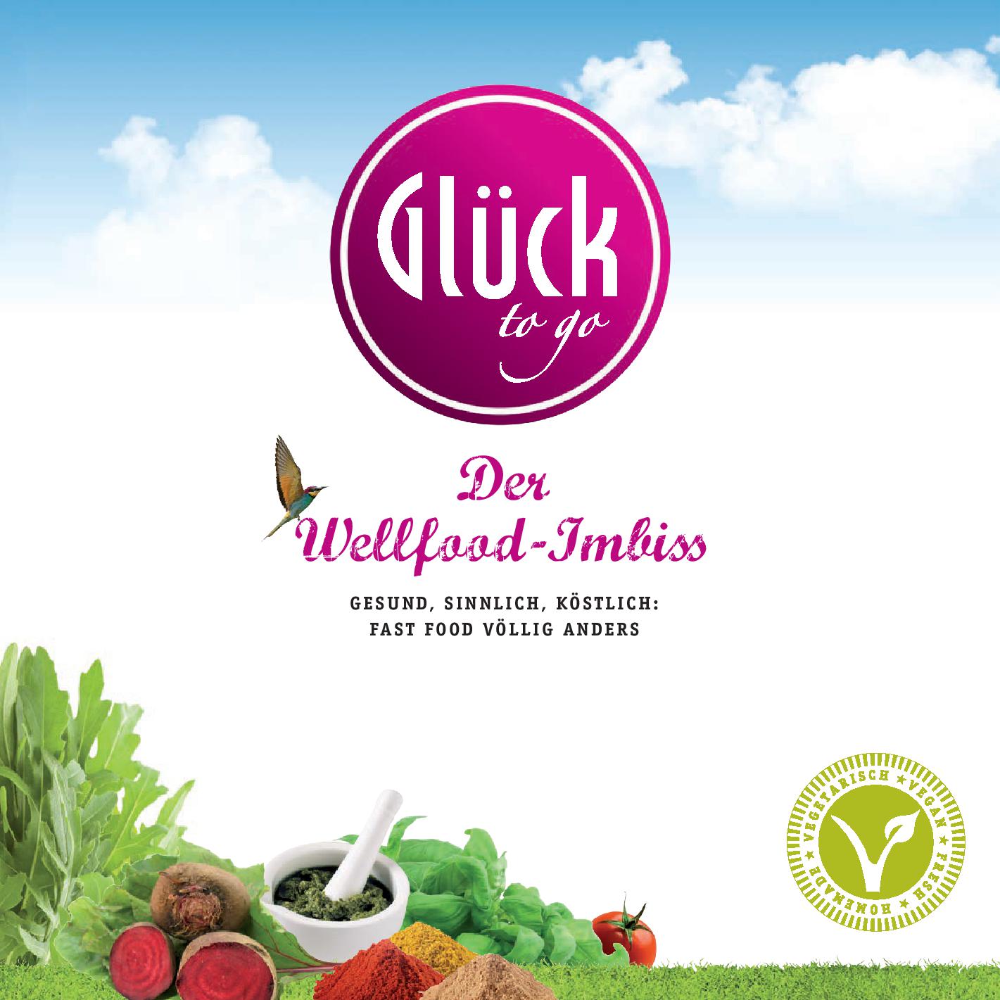 Speisekarte Glück to go in Berlin, Seite 1