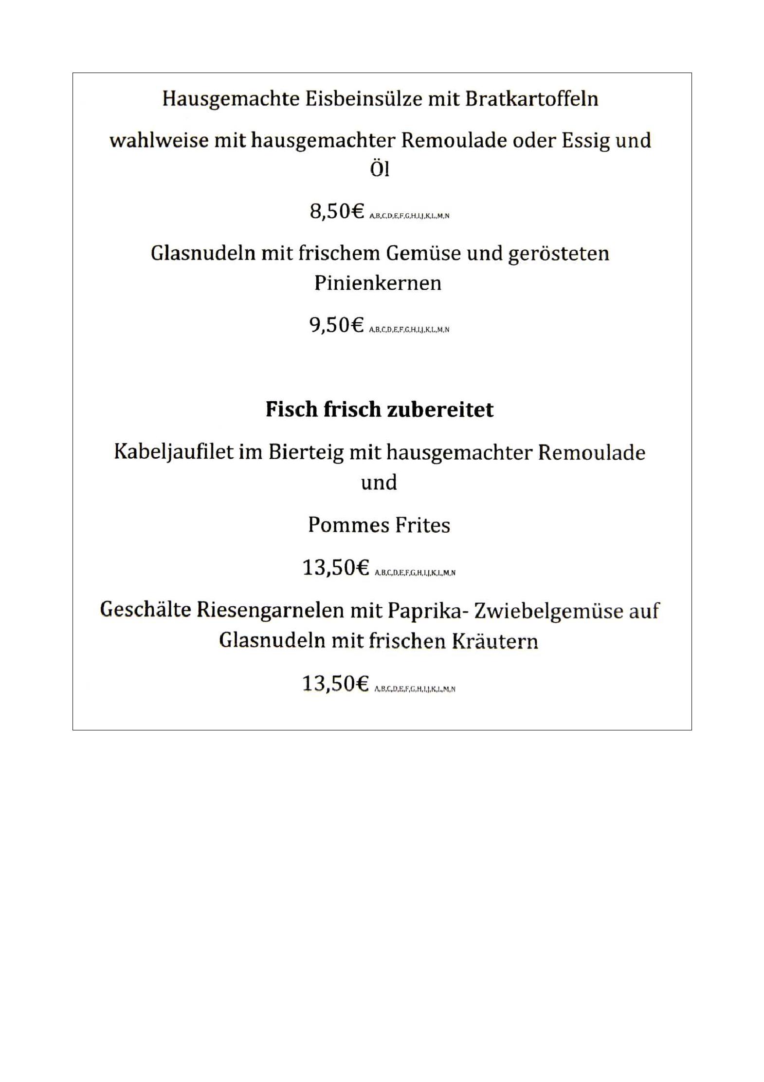 Speisekarte ZUCKELHÄUSER BRASSERIE - Restaurant & Sportsbar in Leipzig, Seite 3