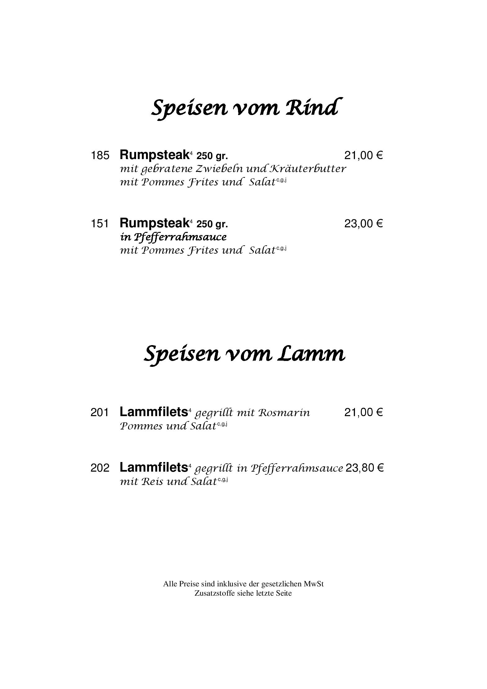 Speisekarte POSEIDON in Groß-Umstadt, Seite 10