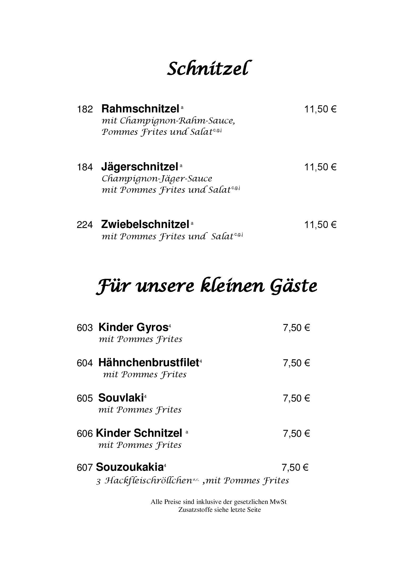 Speisekarte POSEIDON in Groß-Umstadt, Seite 12