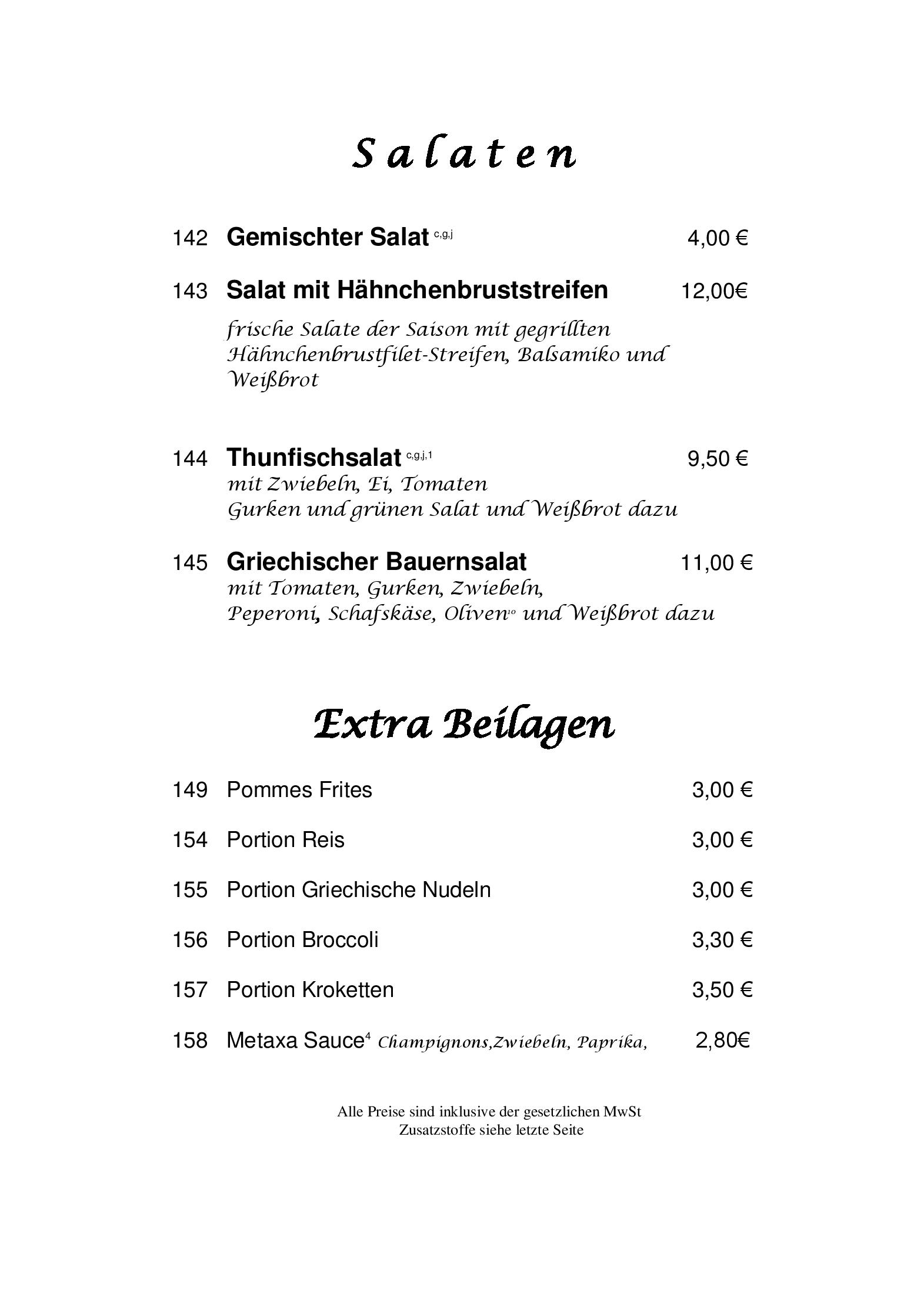 Speisekarte POSEIDON in Groß-Umstadt, Seite 5