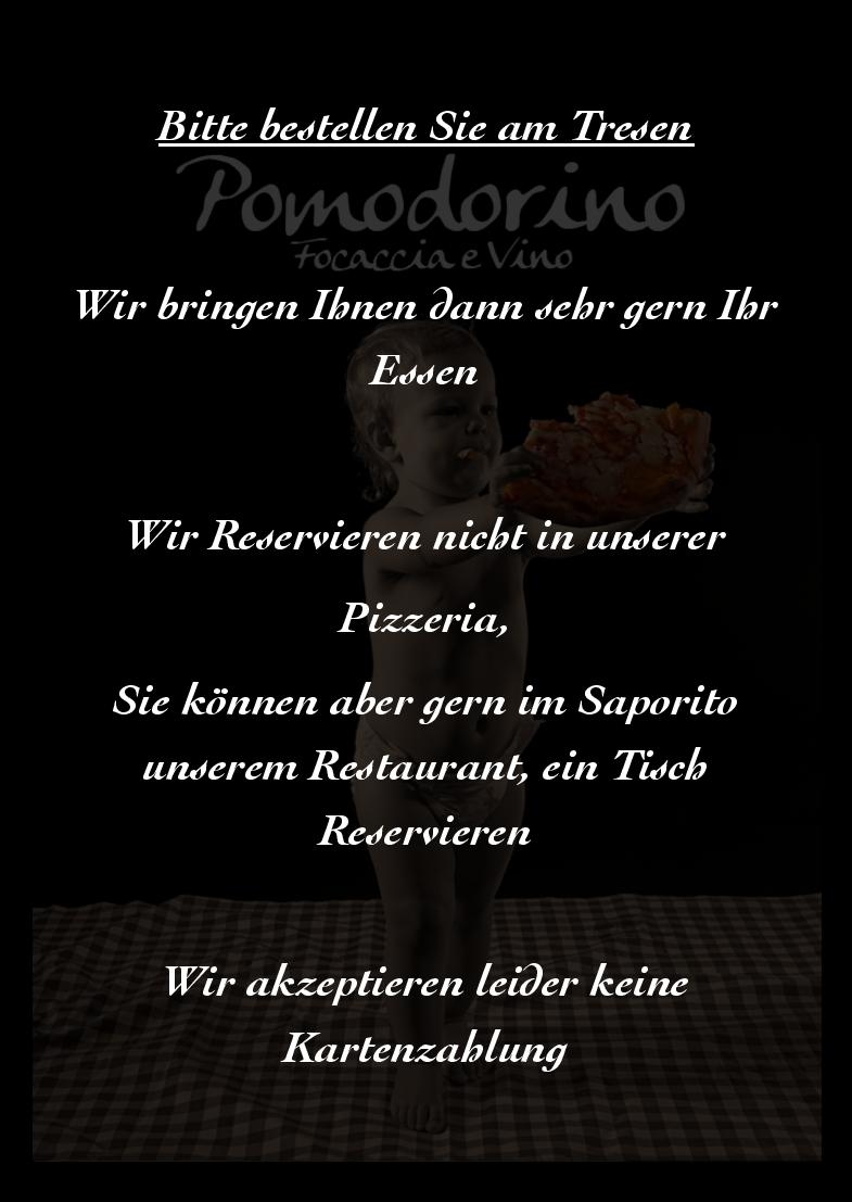 Speisekarte Pomodorino & Saporito in Berlin, Seite 2
