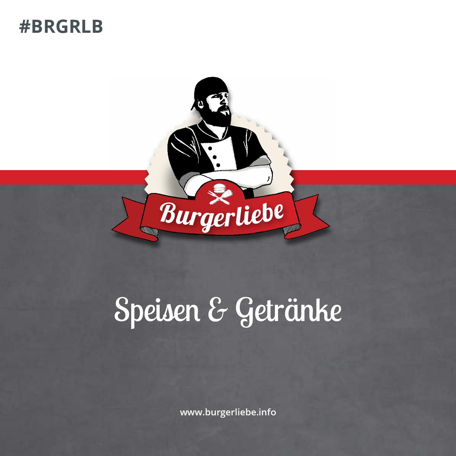 Speisekarte Burgerliebe in Mönchengladbach, Seite 1
