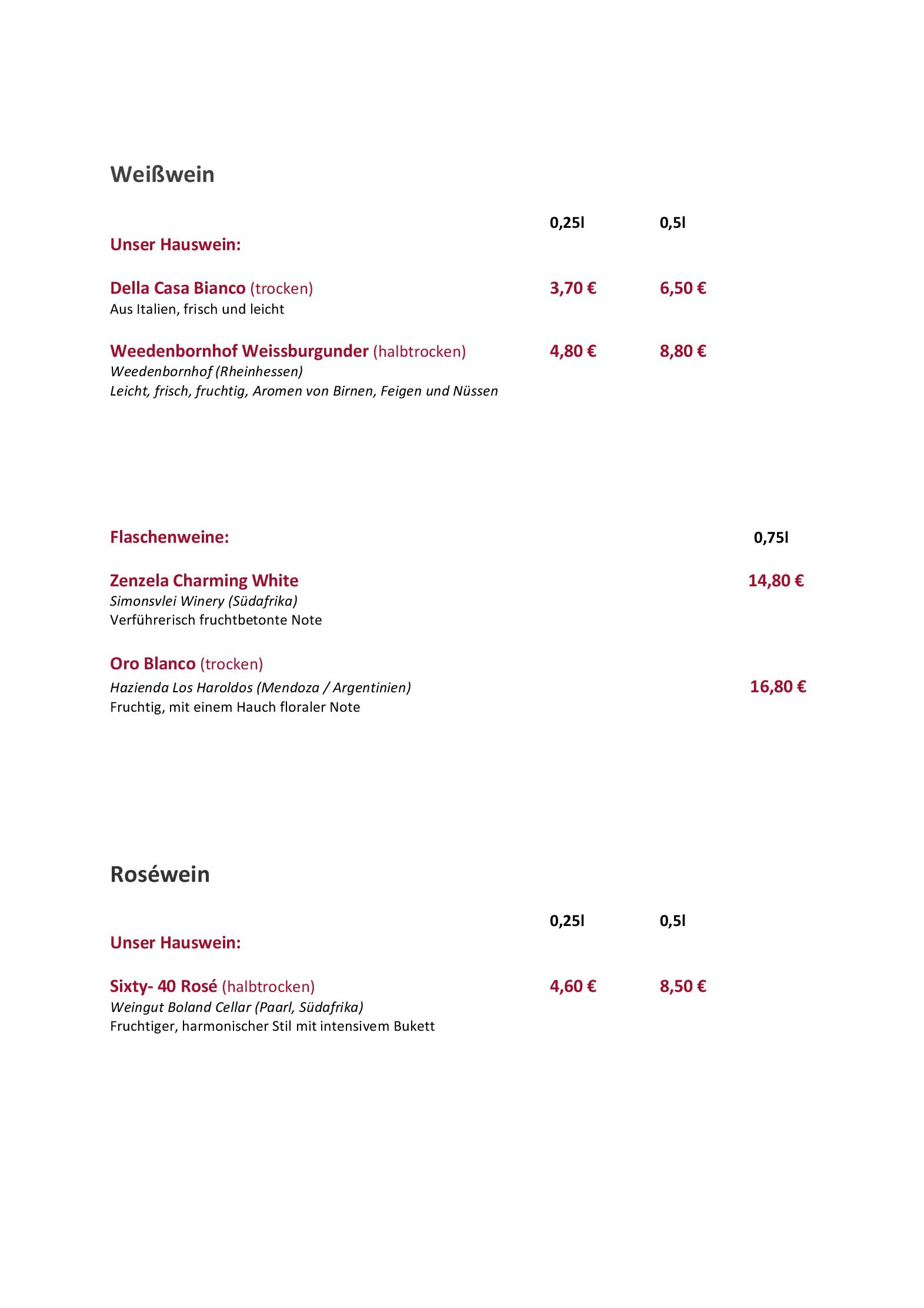 Speisekarte Steakhouse Nr. 1 in Kiel, Seite 10