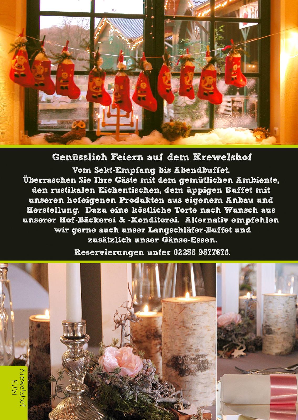 Speisekarte Krewelshof Eifel in Mechernich-Obergartzem, Seite 6